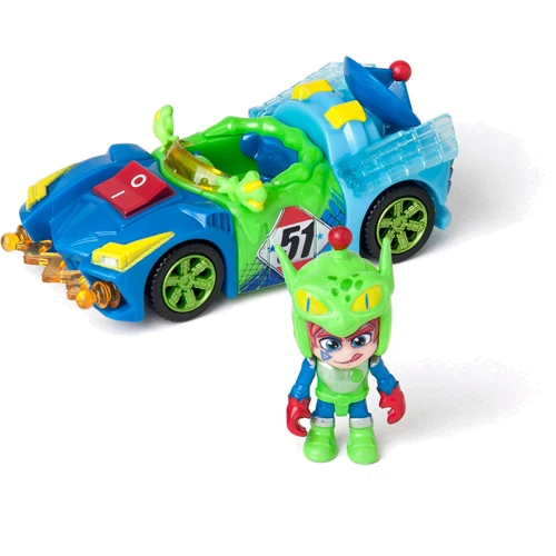 Машинка-конструктор T-Racers – Міксуй та драйвуй (з гонщиком, в ас., у дисплеї) (PTR1D208UA01)