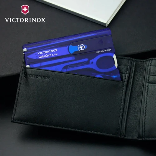Мультитул Victorinox Swiss Card Lite синий (Vx07322.T2) (Vx07322.T2): Количество функций 13
