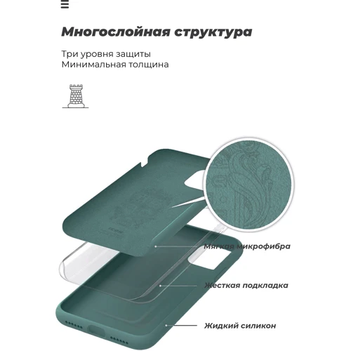 Чехол для iPhone ArmorStandart ICON Case Pine Green (ARM56709) for iPhone 11 Pro Max фото 5