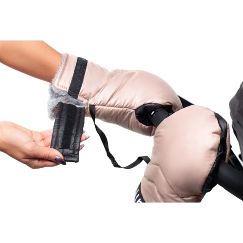 Варежки для коляски Bair Thermo Mittens капучино 29х15 см: Тип аксессуара варежки