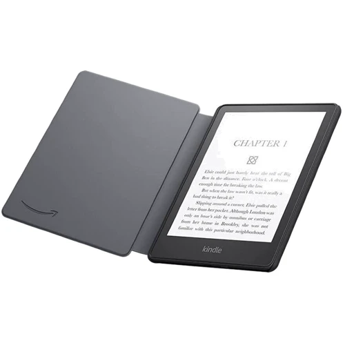 Аксессуар к электронной книге Kindle Leather Cover Black for Amazon Kindle Paperwhite 11th Gen: Цвет черный