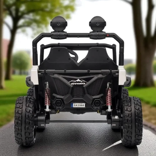 Детский электромобиль Bambi Джип белый (M 6206EBLR-1(24V))