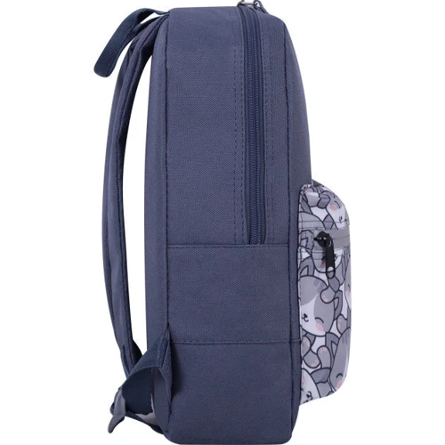 Рюкзак Bagland Молодіжний mini 8 л. сірий 756 (0050866): Тип Для средней школы