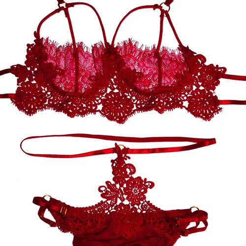 Эротический комплект NDS 3020-1 Burgundy S/M (23623)