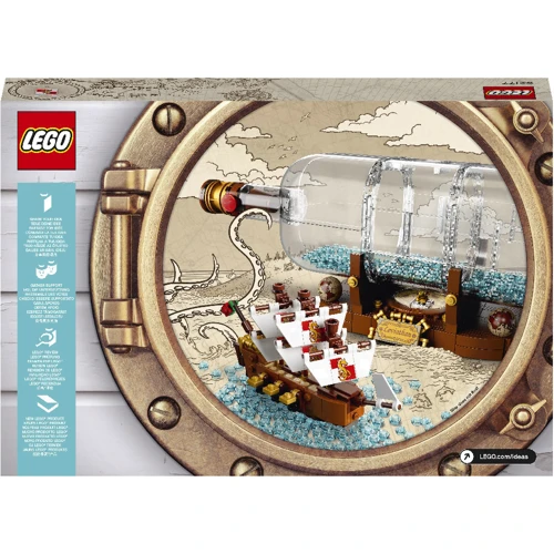 LEGO Ideas Левіафан - корабель в пляшці (92177): Серія Ideas