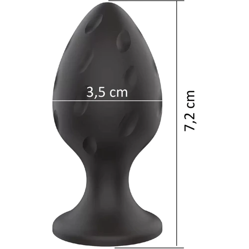 Анальная силиконовая пробка Boss Series - Silicone Anal Plug M (BS7800020)