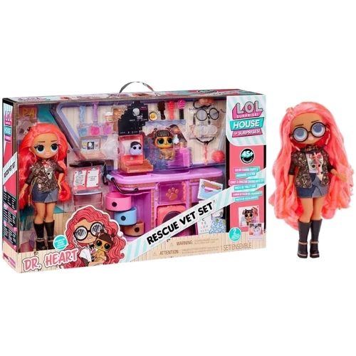 Игровой набор с куклой O.M.G. L.O.L.Surprise! серии I am - Ветклиника (591559)