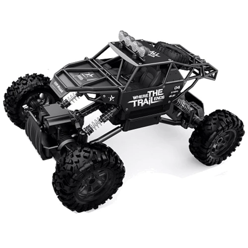 Автомобиль Sulong Toys Off-Road Crawler на р/у 1:14 Where the trailend матовый черный (SL-121MB)