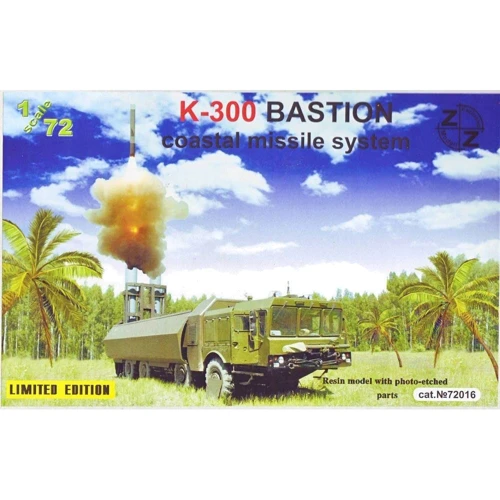 Модель ZZ Modell Береговой ракетный комплекс "Бастион" K-300 (ZZ72016)