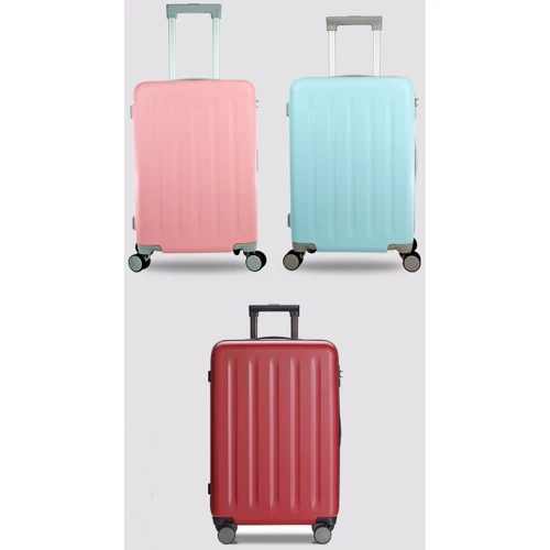 Чемодан Xiaomi RunMi 90 Points suitcase Maсaron Green 24": Замок есть