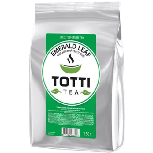 Чай TОТТІ Tea зелений Смарагдовий лист 250 г (8719189233384)