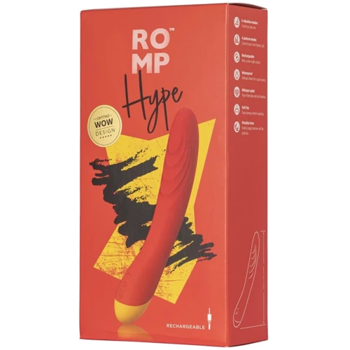 Вибратор для точки G и клитора Romp Hype
