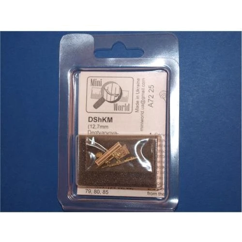 Сборная Mini World модель пулемёта ДШКМ MINI7225