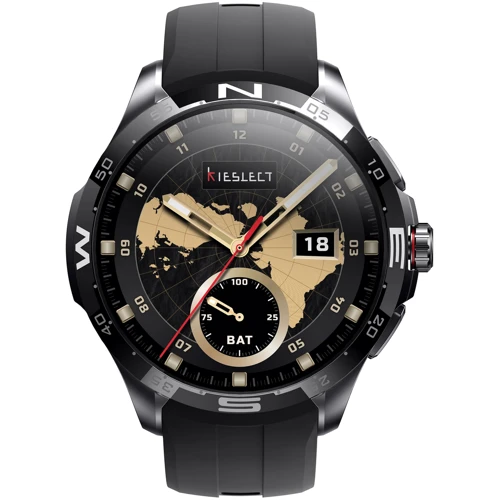 Смарт-годинник Kieslect Smart Watch Actor Black: Дисплей 1.6" LTPO AMOLED++ (480x480) / 347 PPI
