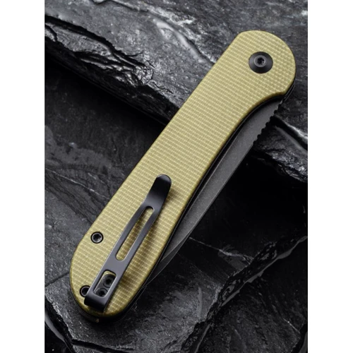 Нож Civivi Button Lock Elementum C2103B (C2103B): Система открывания одной рукой Есть
