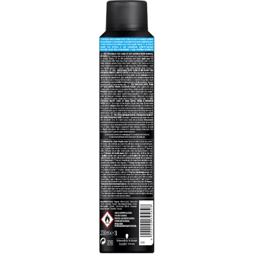 Schwarzkopf SYOSS Volume Lift Dry Shampoo 200 ml Сухой шампунь для тонких и ослабленных волос: Пол Унисекс