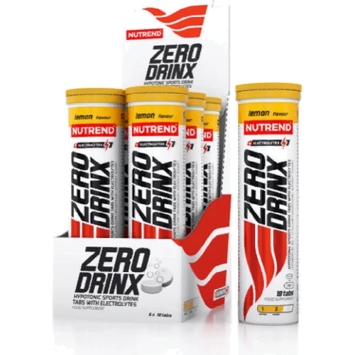 Nutrend Zero Drinx 18 шипучих таблеток со вкусом лимона