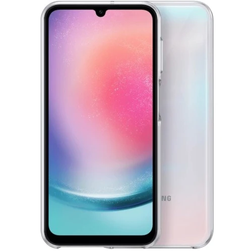Аксессуар для смартфона Samsung Clear Cover Transparent (EF-QA245CTEGRU) for Samsung A245 Galaxy A24: Цвет прозрачный