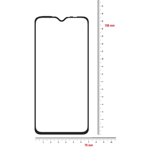 Аксессуар для смартфона BeCover Tempered Glass Black for ZTE Blade A51 / A71 (706670)