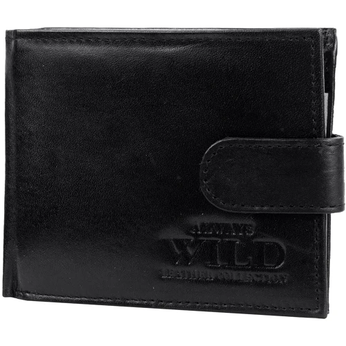 Мужское портмоне Always Wild черное (DNKN7L-SCR3117-bl): Пол Мужской