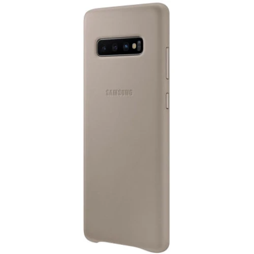 Чехол для телефонов Samsung Leather Cover Grey (EF-VG975LJEGRU) for Samsung G975 Galaxy S10+