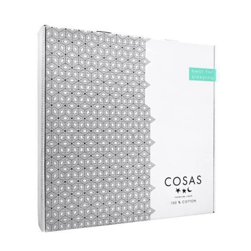 Комплект постельного белья Cosas Ranfors Grey LoveW Rose подростковый 155х215 см (Ranfors_Grey_LoveWRose_155) фото 5