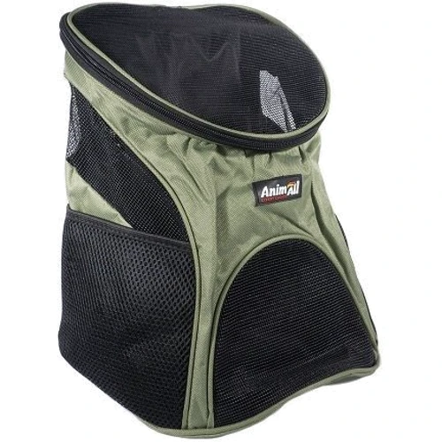 Рюкзак-переноска Animall HJ-136-1 для котов и собак хаки 31х25х35см (165965)