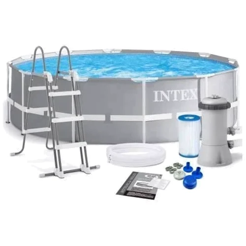 Басейн каркасний Intex насос, сходи 6500 л 305х99 см (26706) фото 1