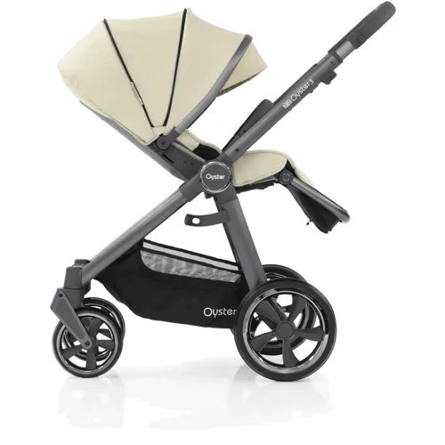 Универсальная коляска 2 в 1 BabyStyle Oyster 3 Vanilla / City Grey Limited Edition: Материал колес полиуретан