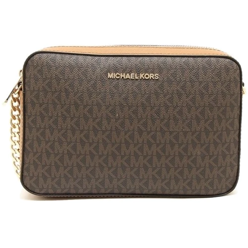 Женская сумка кросс боди Michael Kors коричневая (192877938255): Застежка Молния