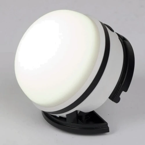 Ліхтар туристичний Bo-Camp Kuma Silicone Rechargeable 200 Lumen White/Black (5818808): Дальність підсвічування, м 20