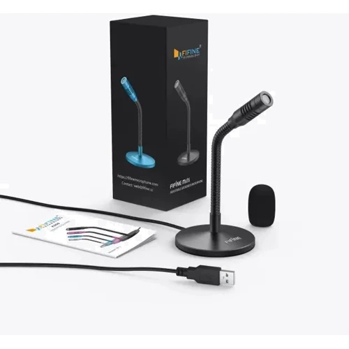 USB Микрофон Fifine K050: Крепление Настольный