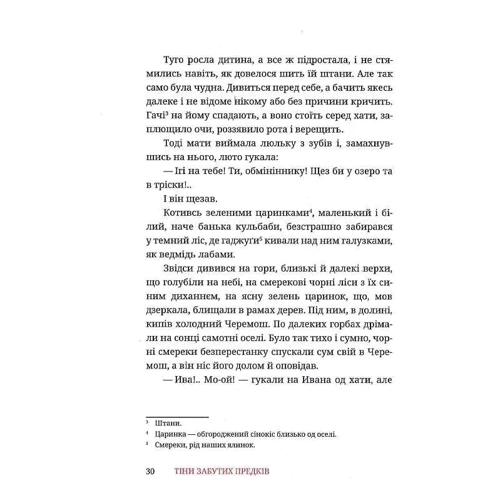 Михайло Коцюбинський: Тіні забутих предків: Кількість сторінок 136