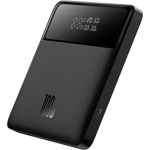 Зовнішній акумулятор Baseus Power Bank 20000mAh Blade HDEdition Digital Display 100W Black (PPBL000301): Кількість USB 4