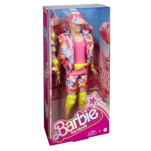 Коллекционная кукла Barbie Ken Roller-Skating по мотивам фильма Барби (HRF28): Возраст от 3 лет
