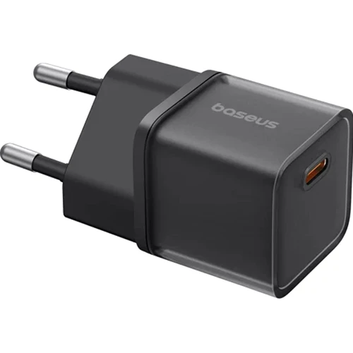 Зарядное устройство Baseus Wall Charger USB-C GaN 5S 20W Black (P10162503113-00): Сила тока 2.4А и более