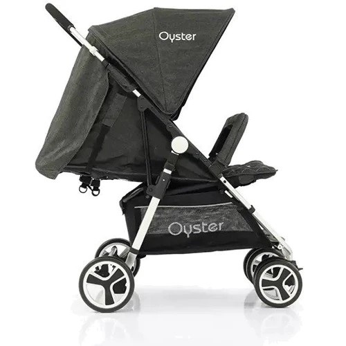 Прогулочная коляска для двойни Babystyle Oyster Twin Pepper: Возможность установки люльки нет