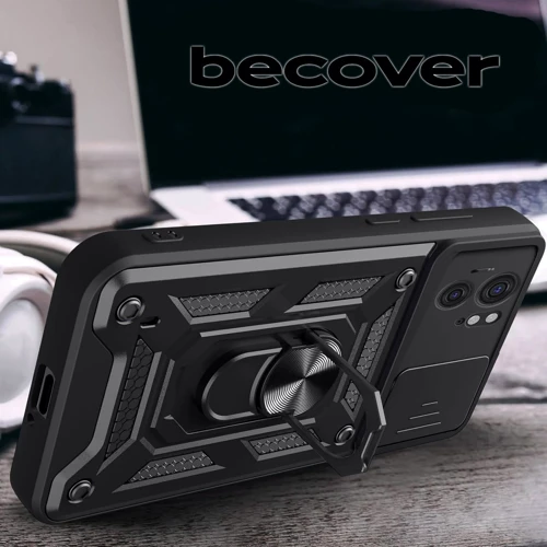 Чохол для телефона BeCover Military Black для Motorola Edge 40 (710136): Тип накладка на заднюю часть