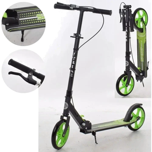 Самокат iTrike green (SR 2-051-1-G green): Тип коліс литые