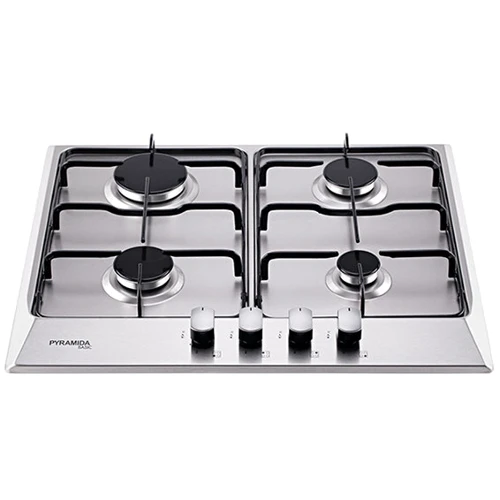 Варочная поверхность газовая Pyramida PFX 644 INOX: Количество конфорок 4