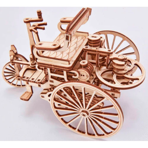 Механический 3D-пазл Wood Trick Первый автомобиль