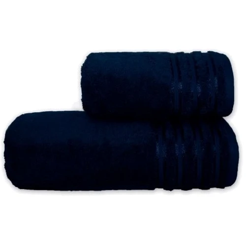 Полотенце HomeBrand VIP cotton 70х140 синий (5851)