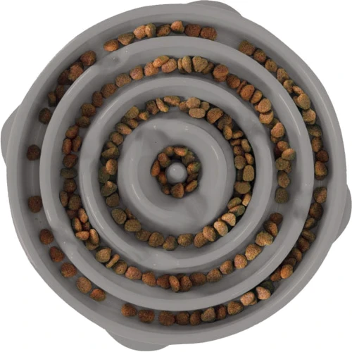 Миска-лабіринт для собак Outward Hound Fun Feeder Drop сіра (oh69892)