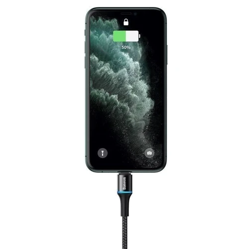 Кабель Baseus USB-C to Lightning PD 18W Halo Data 1m Black (CATLGH-01): Тип USB-C - Lightning