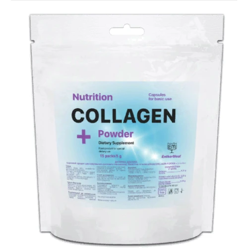 EntherMeal Collagen Juice Колаген 15 sachets x 5 g Strawberries and Сream