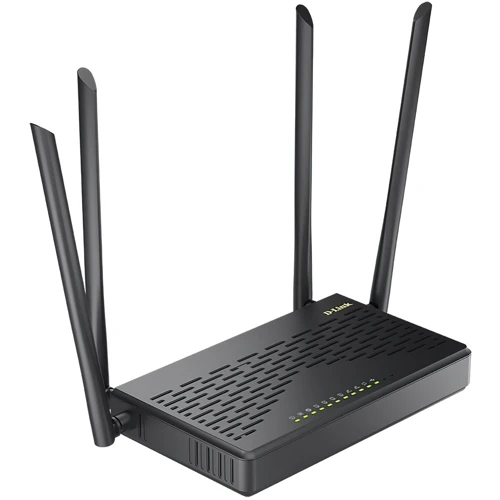 Маршрутизатор Wi-Fi D-Link DIR-825/GF: Количество LAN портов 4