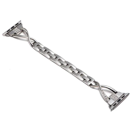 Аксесуар для Watch COTEetCI W18 Magnificent Band Silver (WH5228-TS) for Apple Watch 42/44/45/49mm