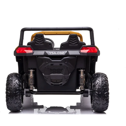 Электромобиль Kidsauto Racing Super Allroad 4 WD двухместный багги золотой фото 11