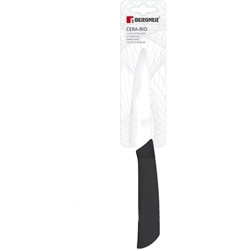 Нож Bergner керамический для чистки овощей 9см (BG-39511-BK)