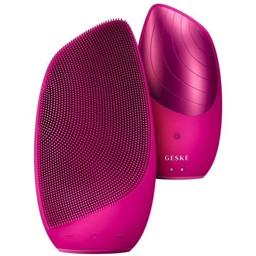 Звуковая термо щетка для лица GESKE Sonic Thermo Facial Brush 6 в 1 Magenta (GK000007MG01): Тип Щетка
